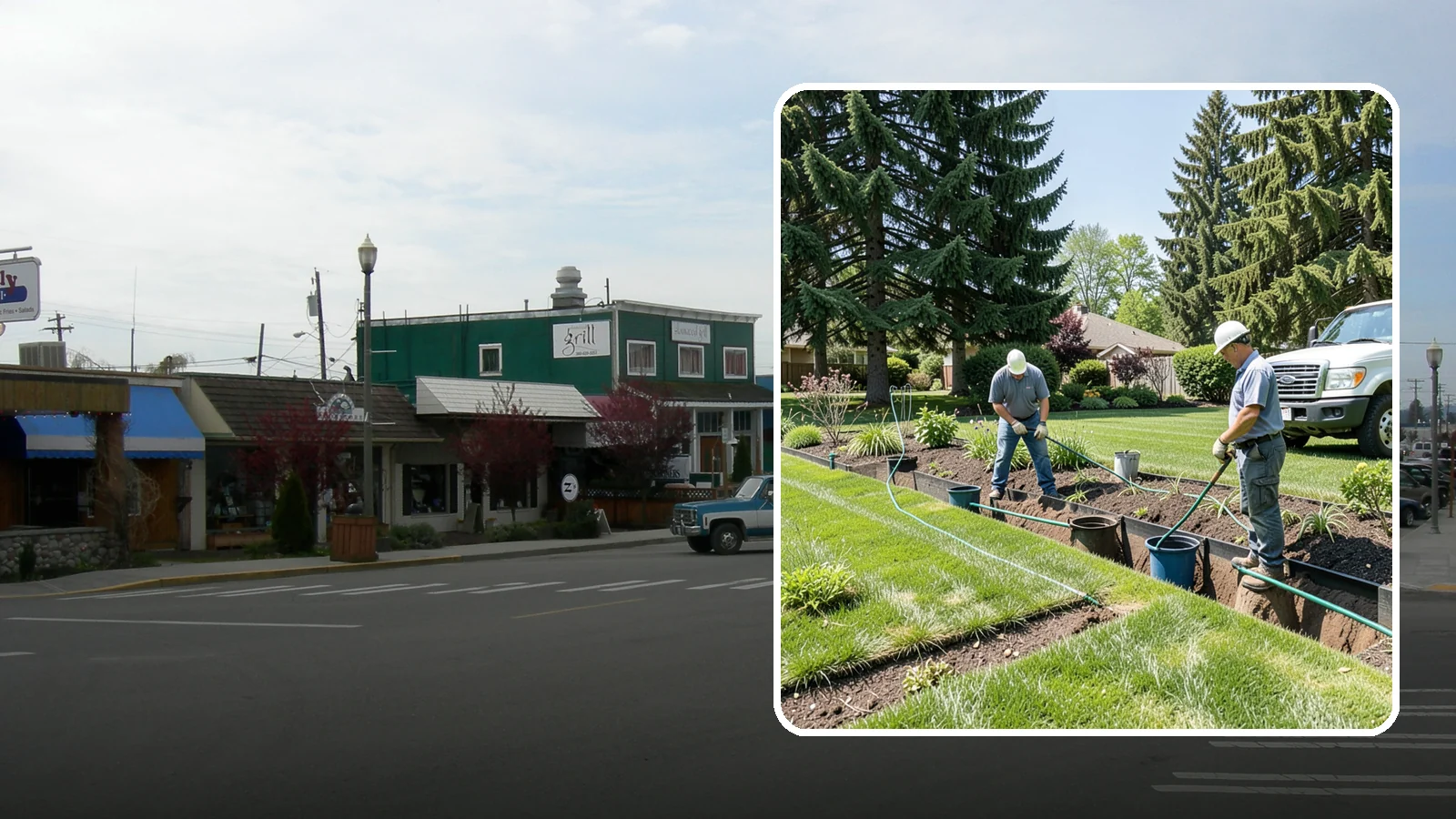 Catch Basin Installation in Stanwood, Snohomish County, WA - Catch basins and yard drains installed to capture surface water and channel it safely away.
