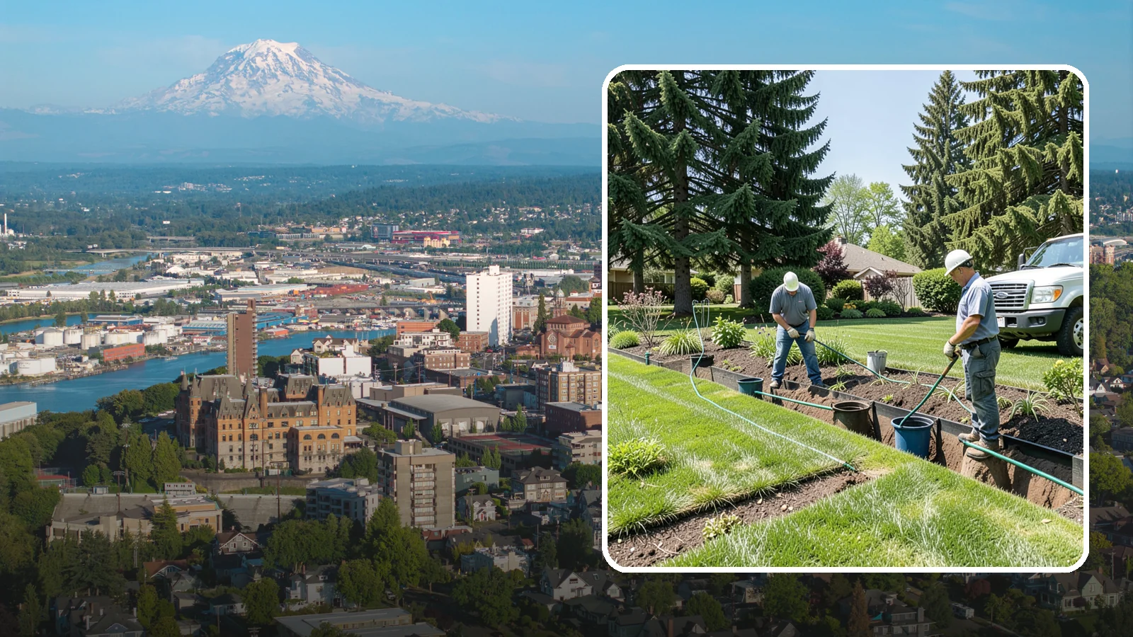 Catch Basin Installation in Tacoma, Pierce County, WA - Catch basins and yard drains installed to capture surface water and channel it safely away.