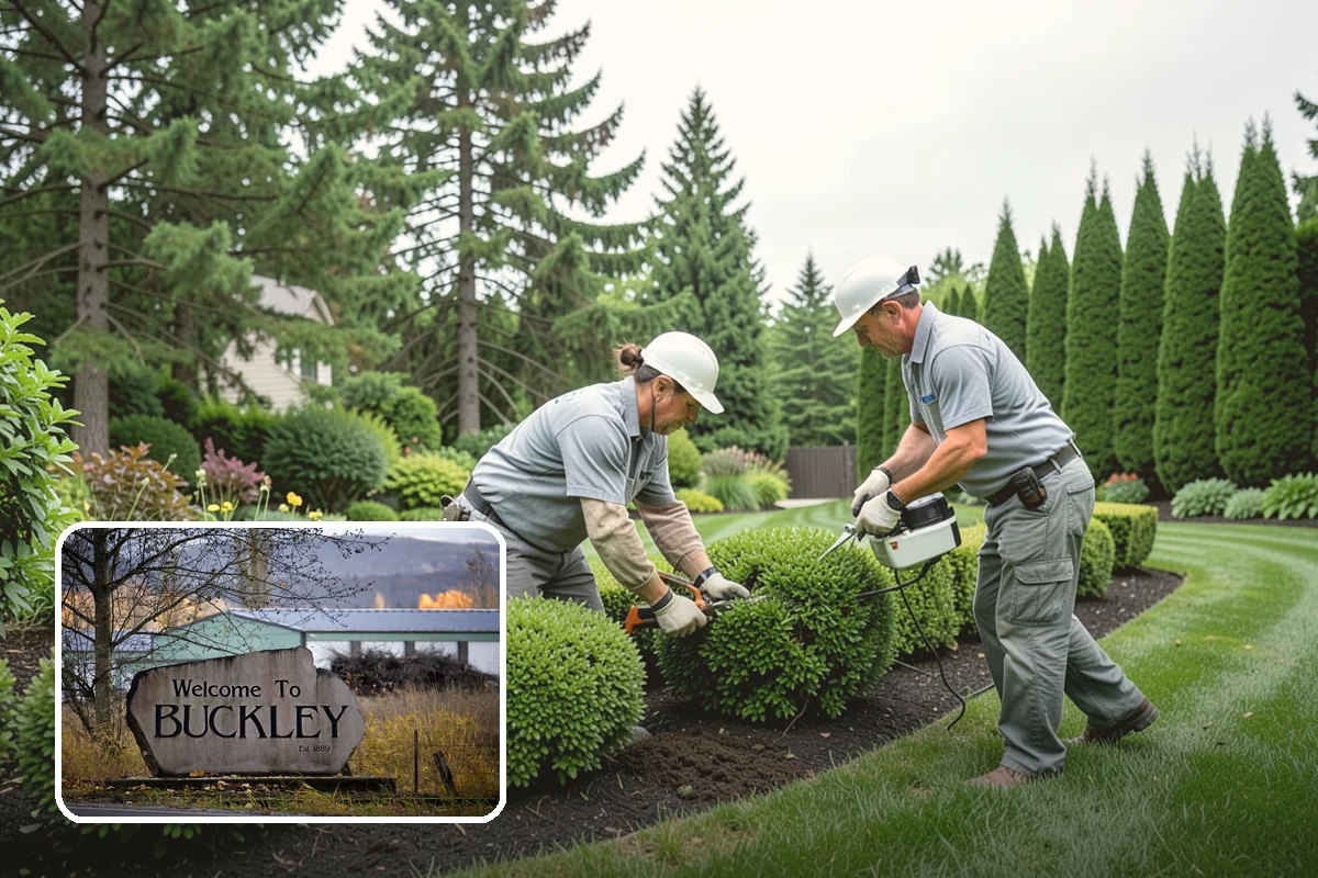 Cedar Hedge Trimming in Buckley, Pierce County, WA - Keeps native cedar dense, soft, and aromatic