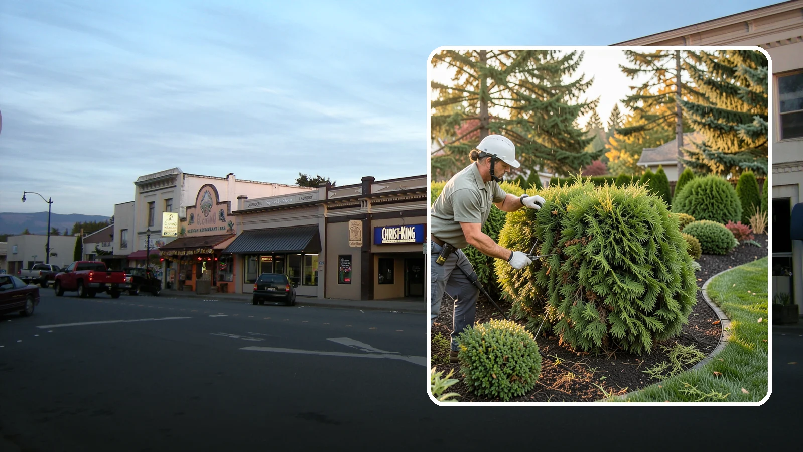 Cedar Hedge Trimming in Burlington, Skagit County, WA - Attentive cedar hedge trimming that keeps this Northwest-native evergreen dense, aromatic, and free of the brown gaps that never...