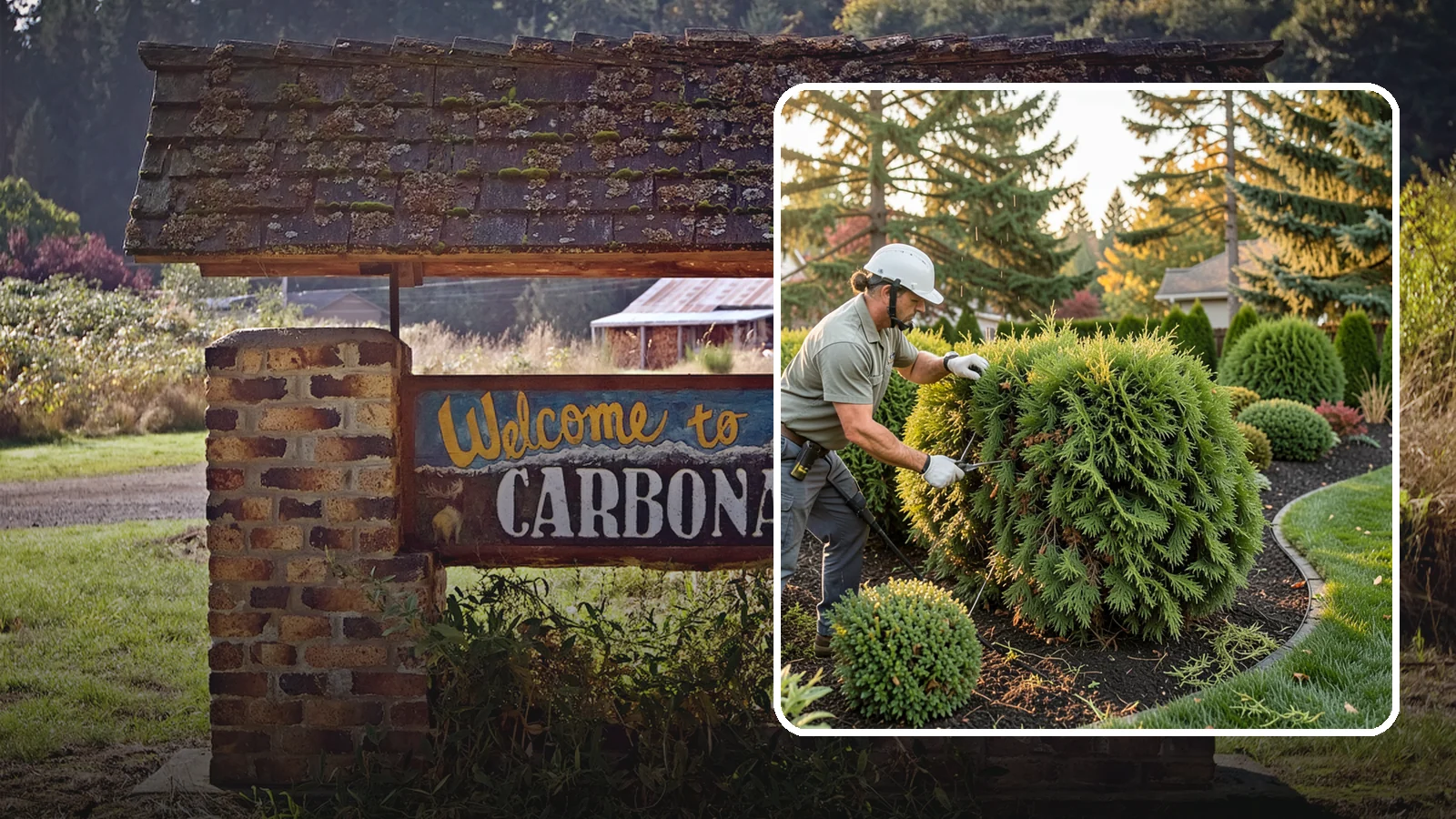 Cedar Hedge Trimming in Carbonado, Pierce County, WA - Attentive cedar hedge trimming that keeps this Northwest-native evergreen dense, aromatic, and free of the brown gaps that never...