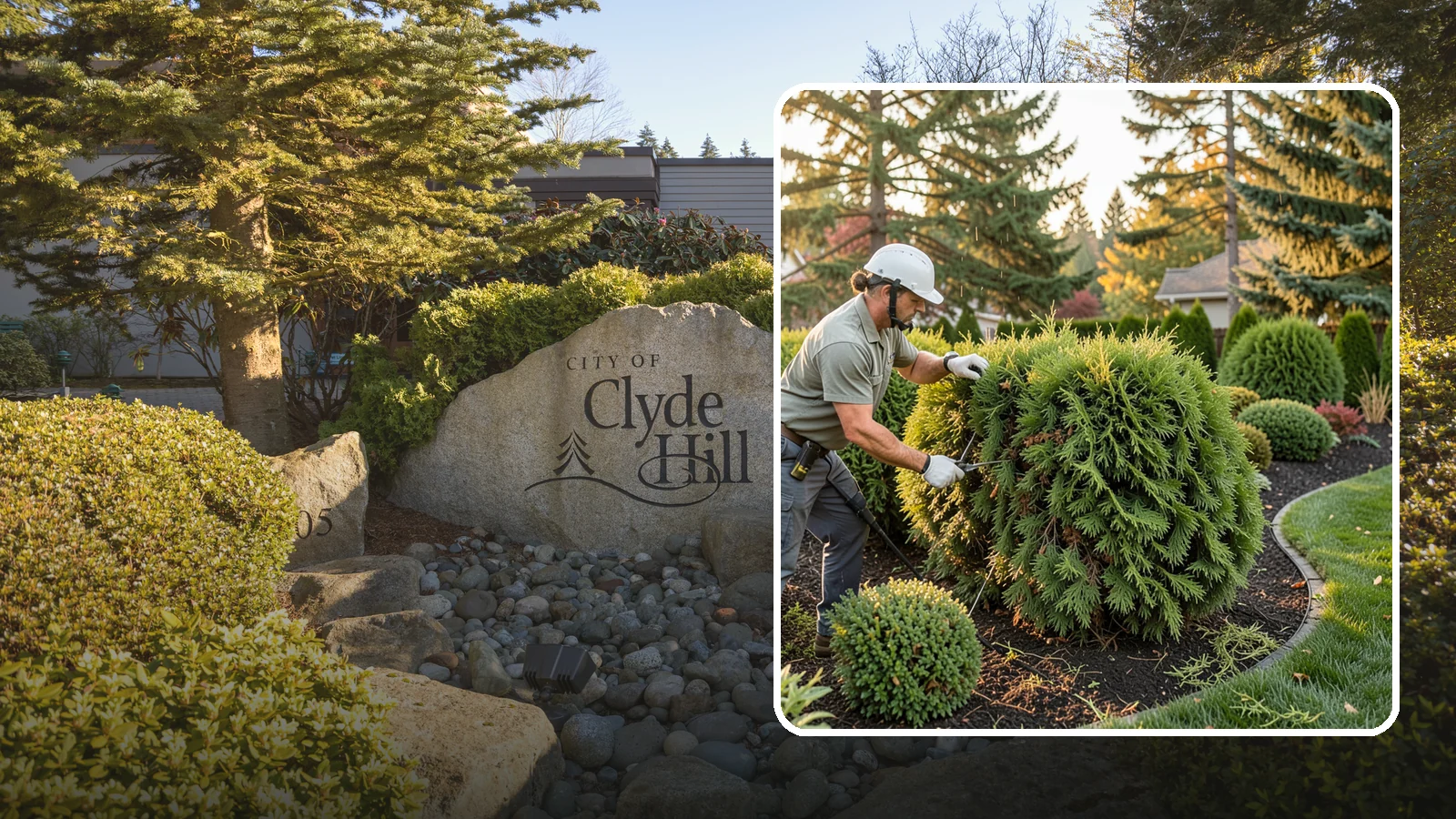 Cedar Hedge Trimming in Clyde Hill, King County, WA - Attentive cedar hedge trimming that keeps this Northwest-native evergreen dense, aromatic, and free of the brown gaps that never...