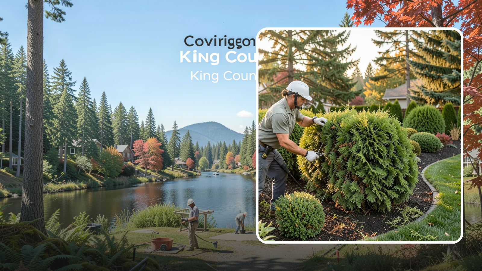 Cedar Hedge Trimming in Covington, King County, WA - Attentive cedar hedge trimming that keeps this Northwest-native evergreen dense, aromatic, and free of the brown gaps that never...