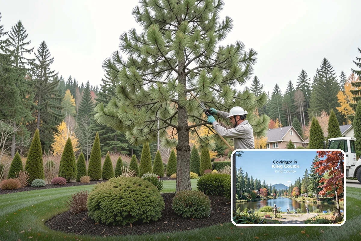 Cedar Hedge Trimming in Covington, King County, WA - Keeps native cedar dense, soft, and aromatic