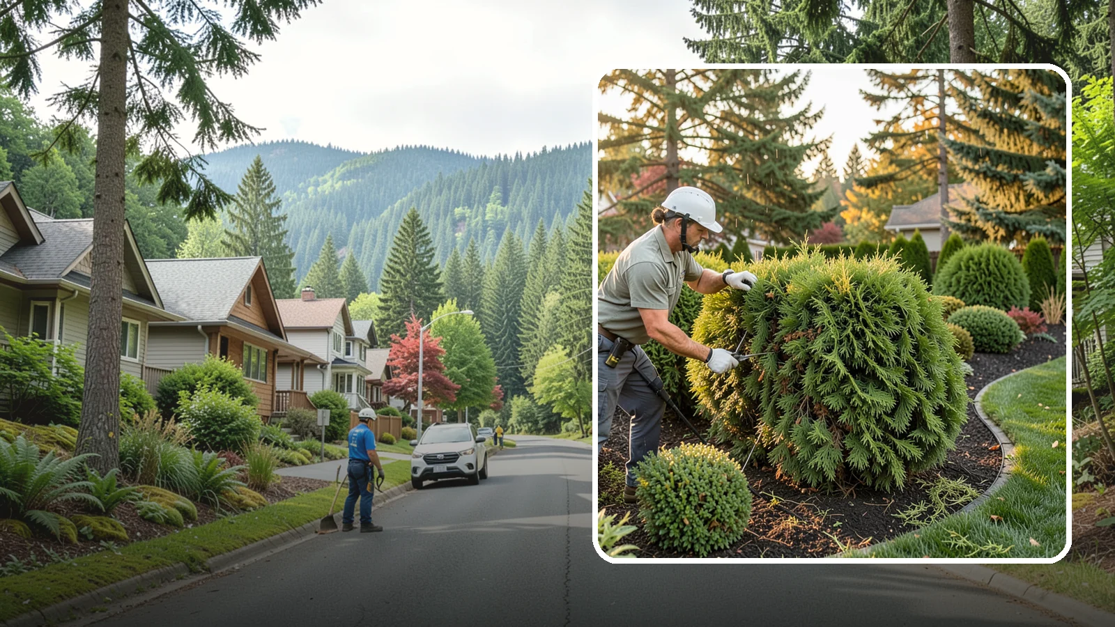 Cedar Hedge Trimming in Darrington, Snohomish County, WA - Attentive cedar hedge trimming that keeps this Northwest-native evergreen dense, aromatic, and free of the brown gaps that never...