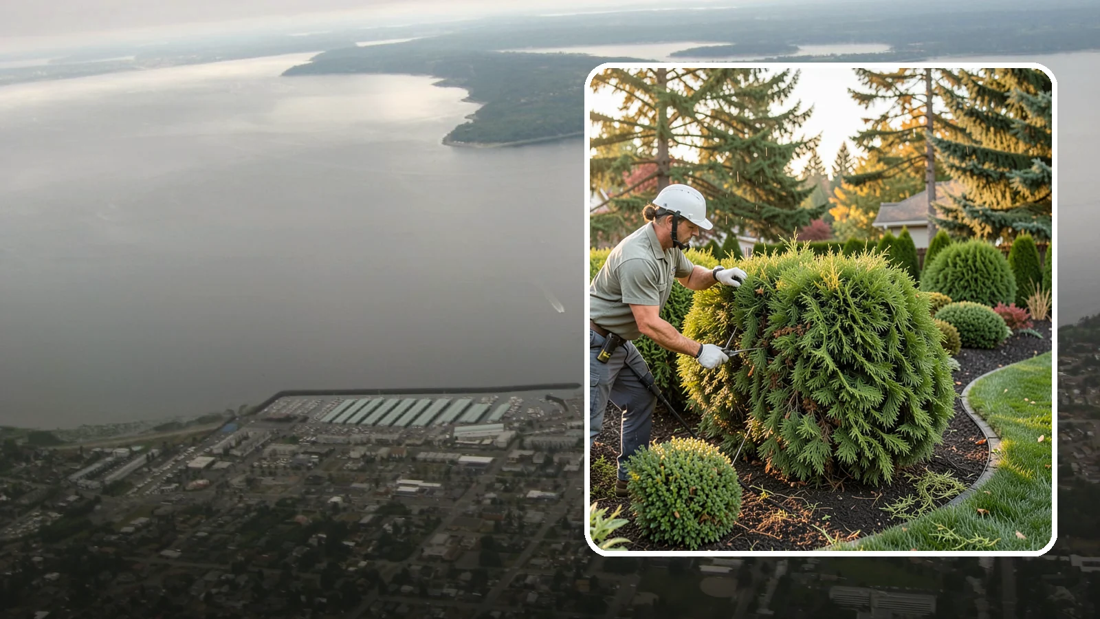 Cedar Hedge Trimming in Des Moines, King County, WA - Attentive cedar hedge trimming that keeps this Northwest-native evergreen dense, aromatic, and free of the brown gaps that never...