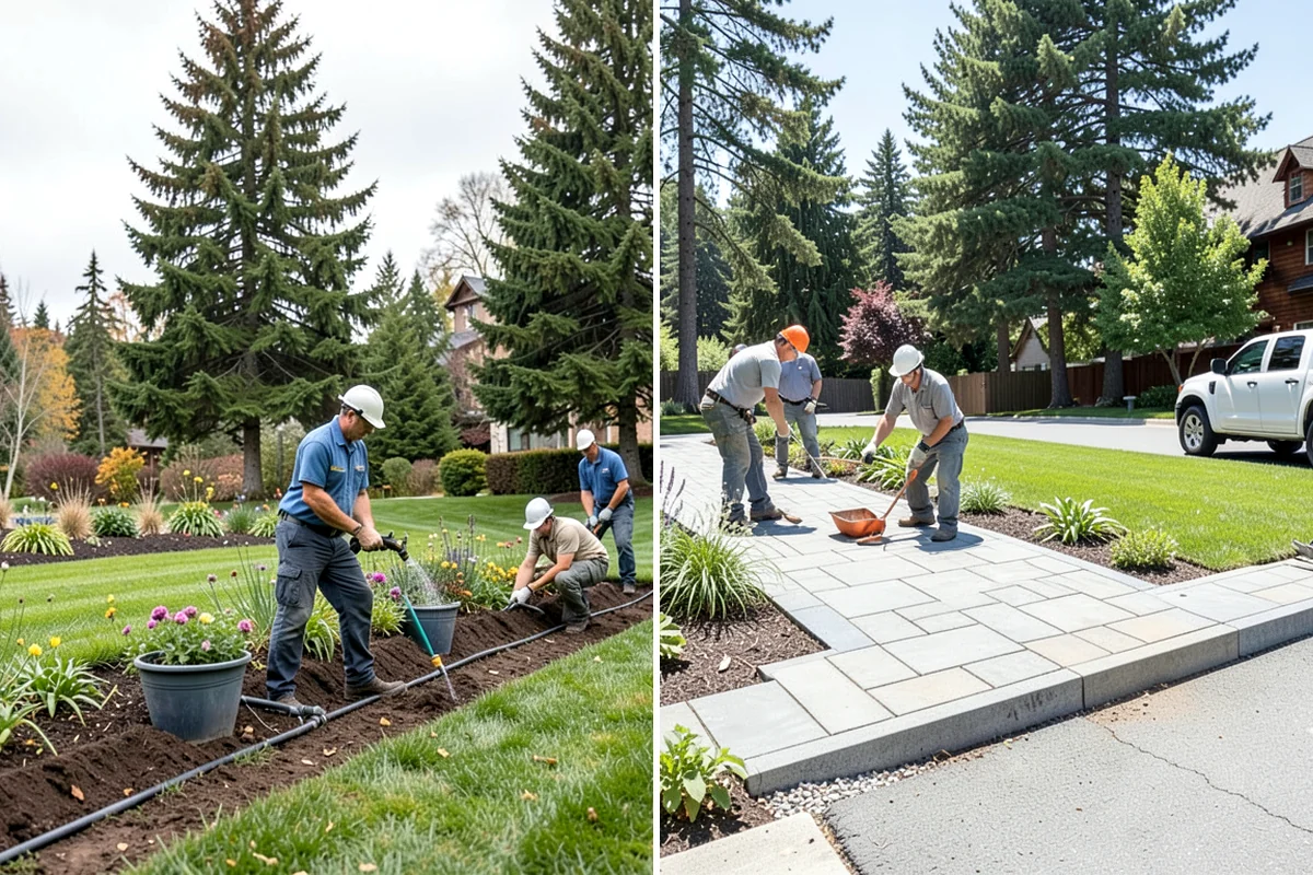 Cedar Hedge Trimming in DuPont, Pierce County, WA - Inspect for snow splay, inner dieback, and moss