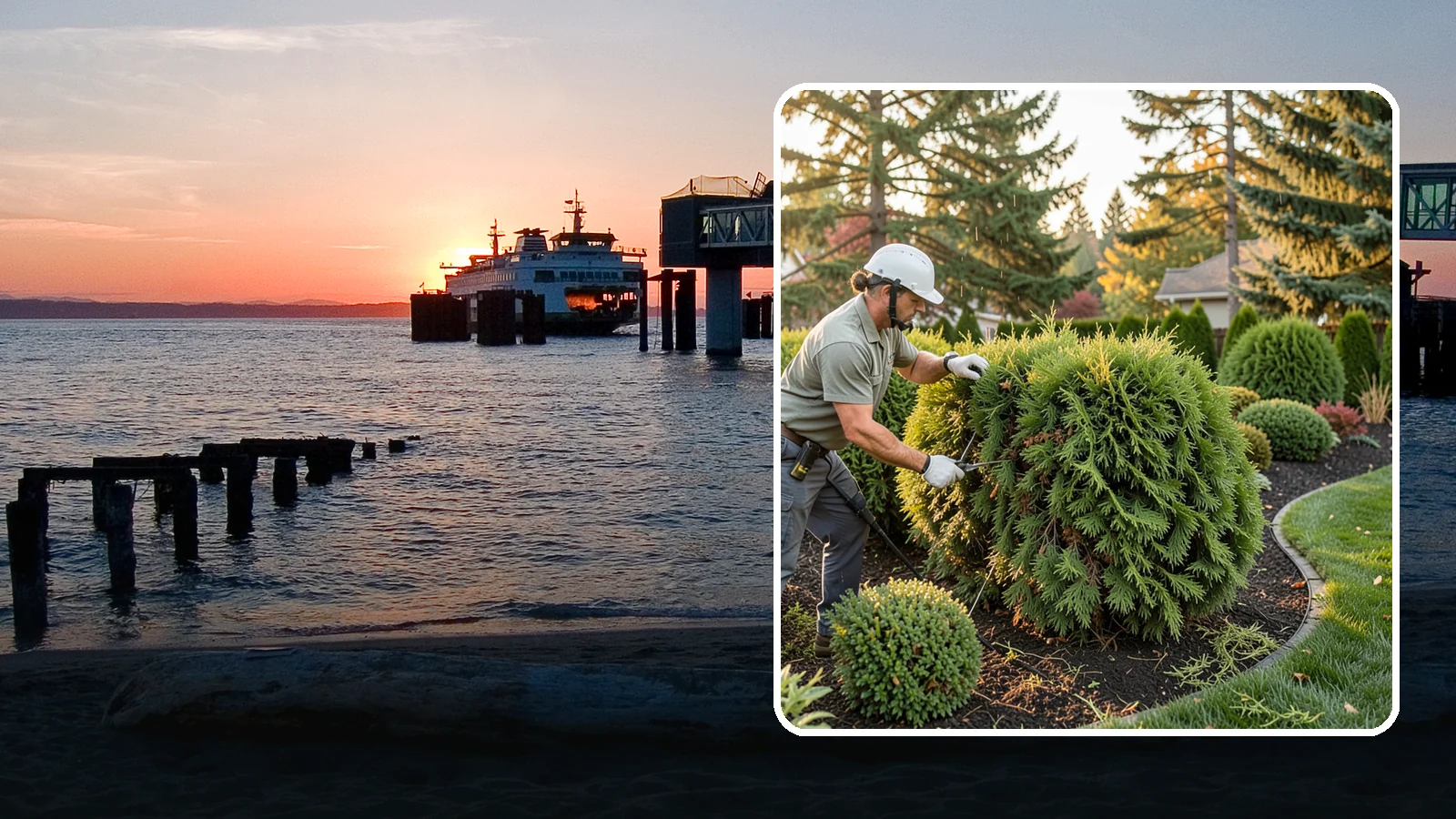 Cedar Hedge Trimming in Edmonds, Snohomish County, WA - Attentive cedar hedge trimming that keeps this Northwest-native evergreen dense, aromatic, and free of the brown gaps that never...
