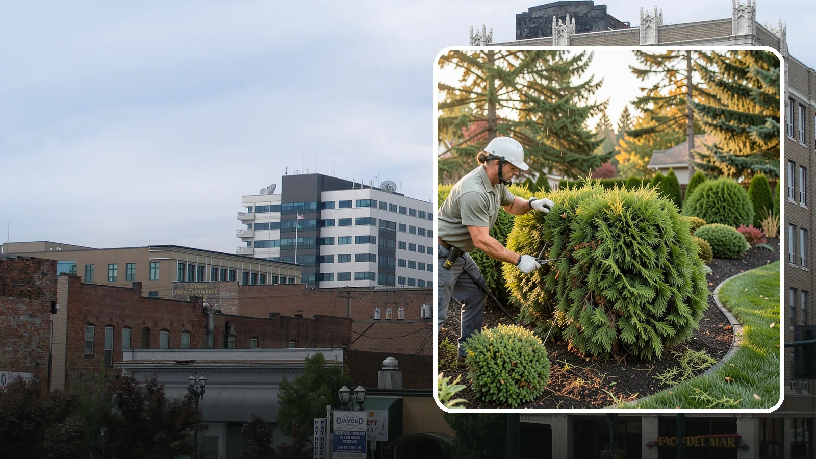 Cedar Hedge Trimming in Everett, Snohomish County, WA - Attentive cedar hedge trimming that keeps this Northwest-native evergreen dense, aromatic, and free of the brown gaps that never...