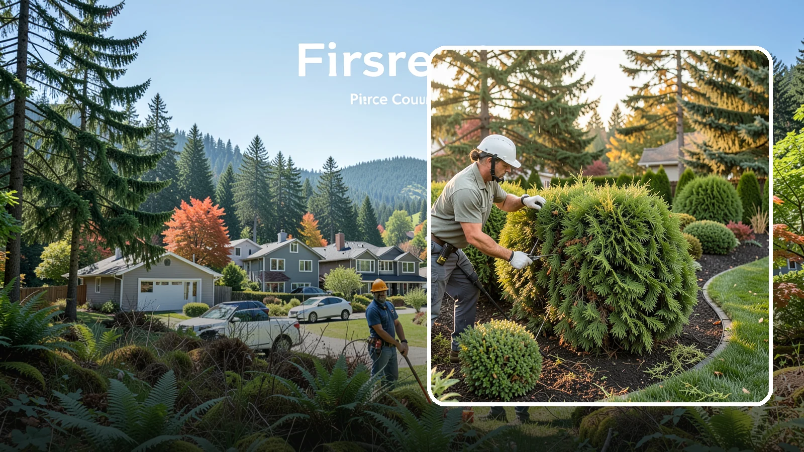 Cedar Hedge Trimming in Fircrest, Pierce County, WA - Attentive cedar hedge trimming that keeps this Northwest-native evergreen dense, aromatic, and free of the brown gaps that never...
