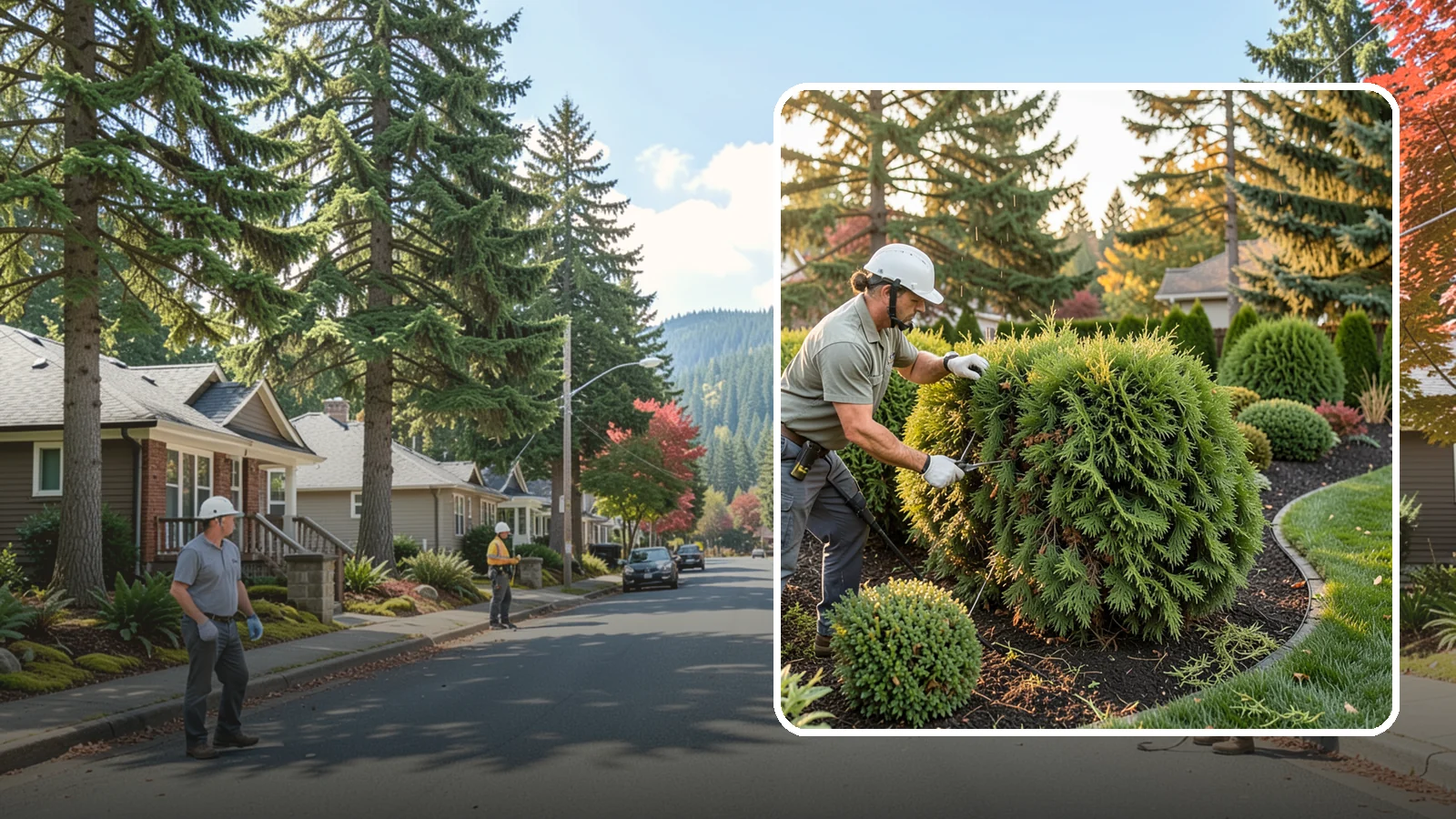 Cedar Hedge Trimming in Hunts Point, King County, WA - Attentive cedar hedge trimming that keeps this Northwest-native evergreen dense, aromatic, and free of the brown gaps that never...