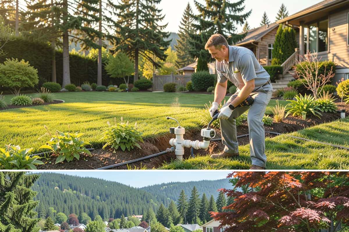 Cedar Hedge Trimming in Index, Snohomish County, WA - Trim in late spring after new growth hardens and again in early fall before the wet season and snow arrive.