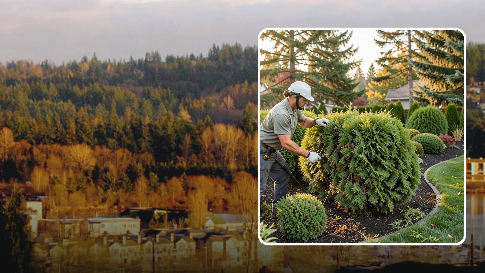 Cedar Hedge Trimming in Kenmore, King County, WA - Attentive cedar hedge trimming that keeps this Northwest-native evergreen dense, aromatic, and free of the brown gaps that never...