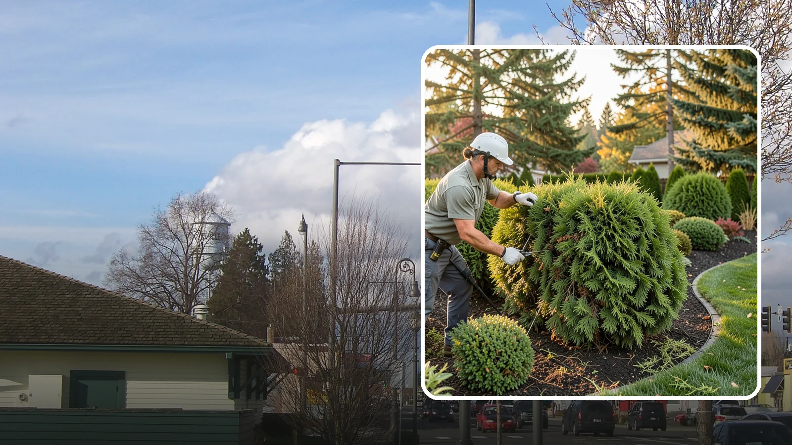 Cedar Hedge Trimming in Marysville, Snohomish County, WA - Attentive cedar hedge trimming that keeps this Northwest-native evergreen dense, aromatic, and free of the brown gaps that never...