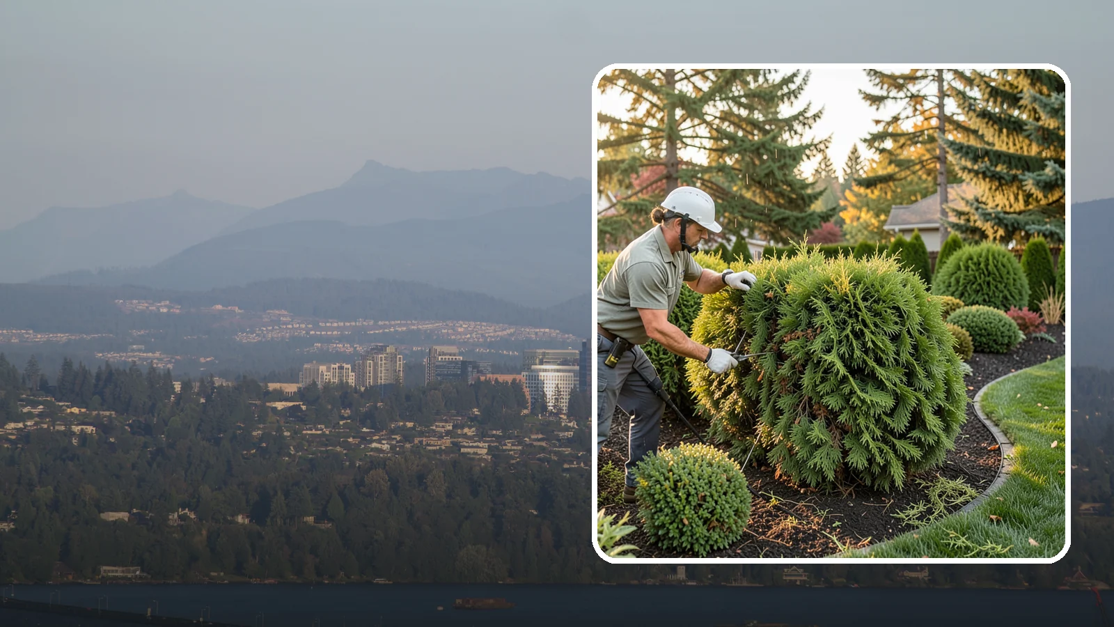 Cedar Hedge Trimming in Medina, King County, WA - Attentive cedar hedge trimming that keeps this Northwest-native evergreen dense, aromatic, and free of the brown gaps that never...