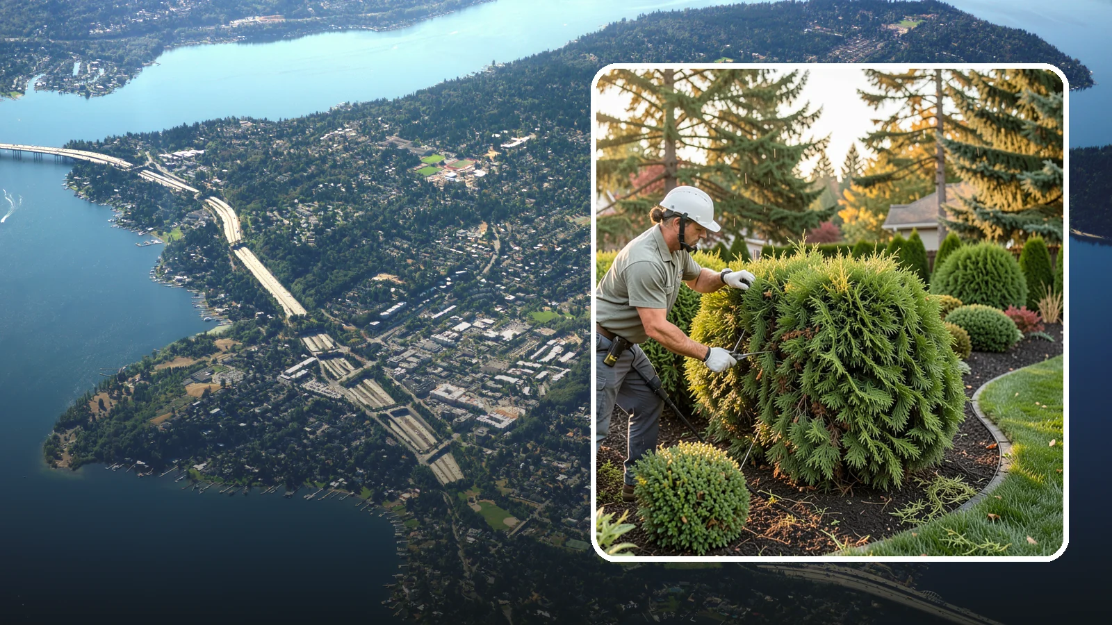 Cedar Hedge Trimming in Mercer Island, King County, WA - Attentive cedar hedge trimming that keeps this Northwest-native evergreen dense, aromatic, and free of the brown gaps that never...