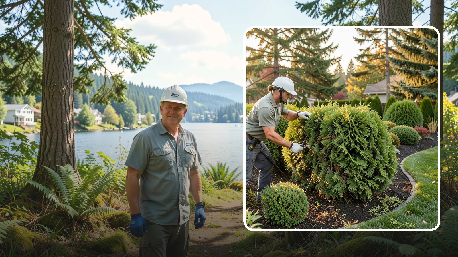 Cedar Hedge Trimming in Milton, King County, WA - Attentive cedar hedge trimming that keeps this Northwest-native evergreen dense, aromatic, and free of the brown gaps that never...