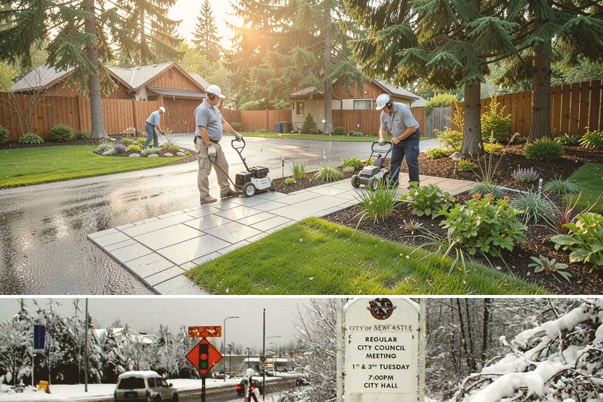 Cedar Hedge Trimming in Newcastle, King County, WA - Trim in late spring after new growth hardens and again in early fall before the wet season and snow arrive.