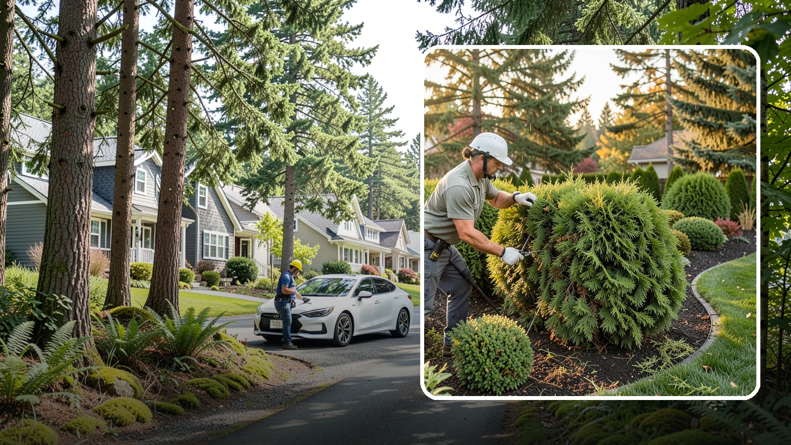 Cedar Hedge Trimming in Normandy Park, King County, WA - Attentive cedar hedge trimming that keeps this Northwest-native evergreen dense, aromatic, and free of the brown gaps that never...
