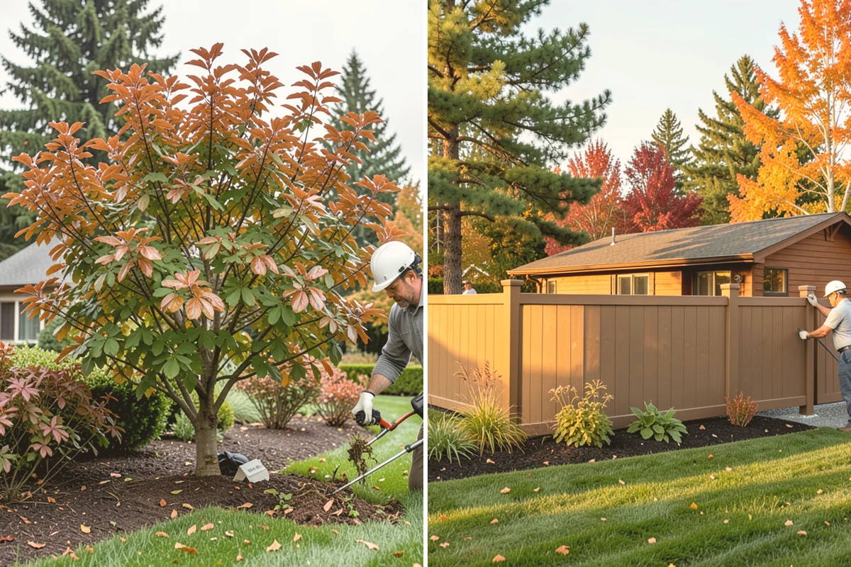 Cedar Hedge Trimming in Orting, Pierce County, WA - Inspect for snow splay, inner dieback, and moss