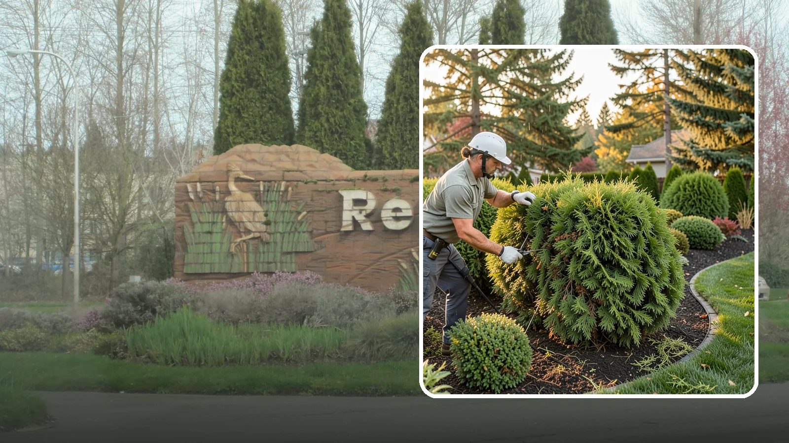 Cedar Hedge Trimming in Renton, King County, WA - Attentive cedar hedge trimming that keeps this Northwest-native evergreen dense, aromatic, and free of the brown gaps that never...