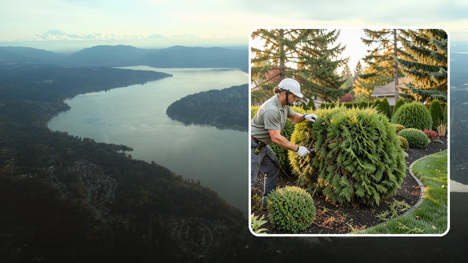 Cedar Hedge Trimming in Sammamish, King County, WA - Attentive cedar hedge trimming that keeps this Northwest-native evergreen dense, aromatic, and free of the brown gaps that never...