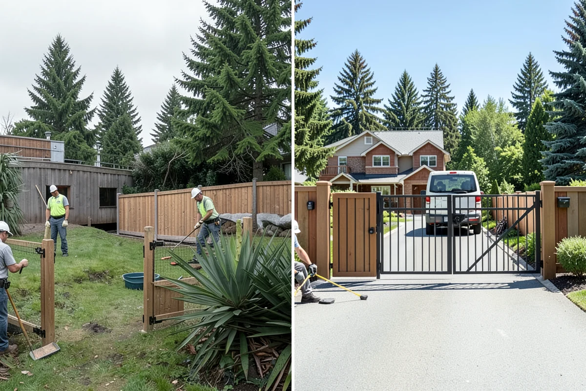 Cedar Hedge Trimming in Seattle, King County, WA - Inspect for snow splay, inner dieback, and moss