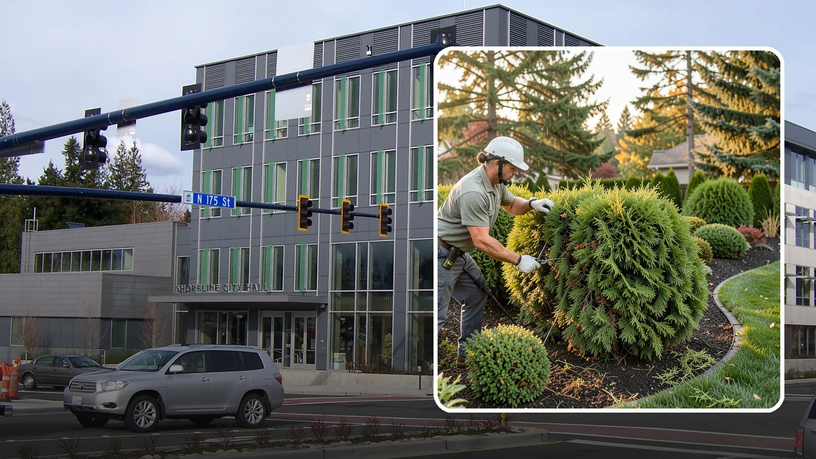 Cedar Hedge Trimming in Shoreline, King County, WA - Attentive cedar hedge trimming that keeps this Northwest-native evergreen dense, aromatic, and free of the brown gaps that never...