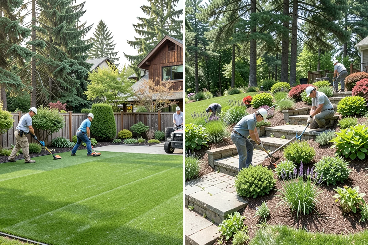 Cedar Hedge Trimming in Shoreline, King County, WA - Inspect for snow splay, inner dieback, and moss