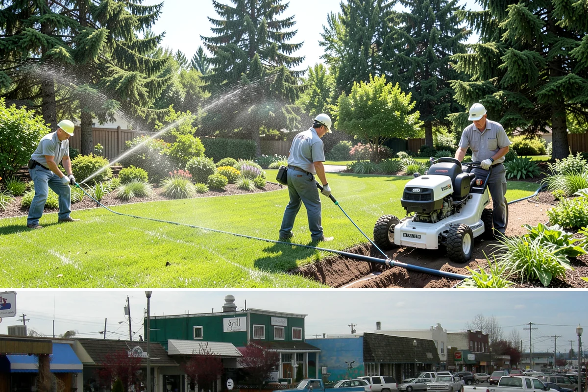 Cedar Hedge Trimming in Stanwood, Snohomish County, WA - Trim in late spring after new growth hardens and again in early fall before the wet season and snow arrive.
