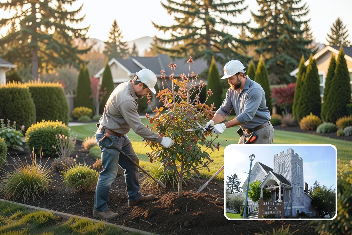 Cedar Hedge Trimming in Steilacoom, Pierce County, WA - Keeps native cedar dense, soft, and aromatic