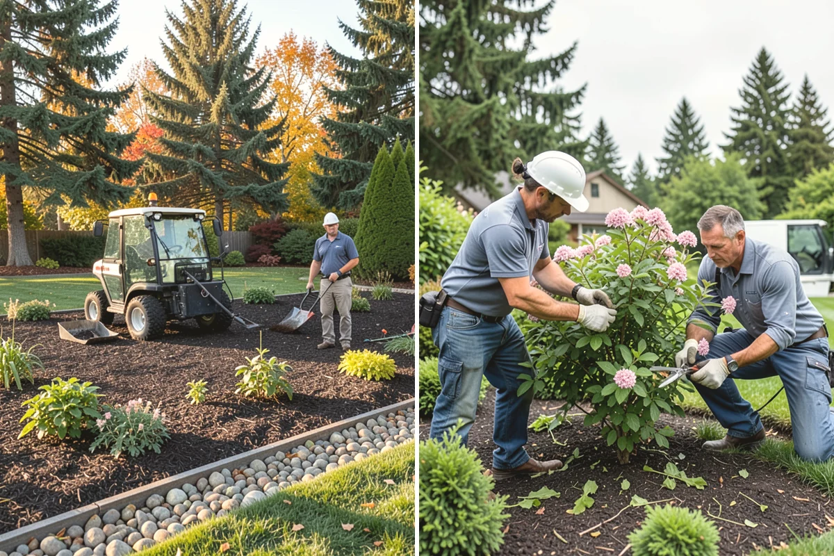 Cedar Hedge Trimming in Steilacoom, Pierce County, WA - Inspect for snow splay, inner dieback, and moss