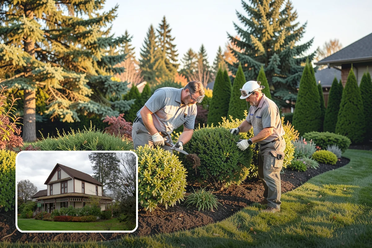 Cedar Hedge Trimming in Sumner, Pierce County, WA - Keeps native cedar dense, soft, and aromatic