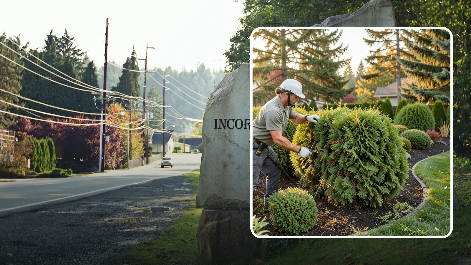 Cedar Hedge Trimming in Wilkeson, Pierce County, WA - Attentive cedar hedge trimming that keeps this Northwest-native evergreen dense, aromatic, and free of the brown gaps that never...