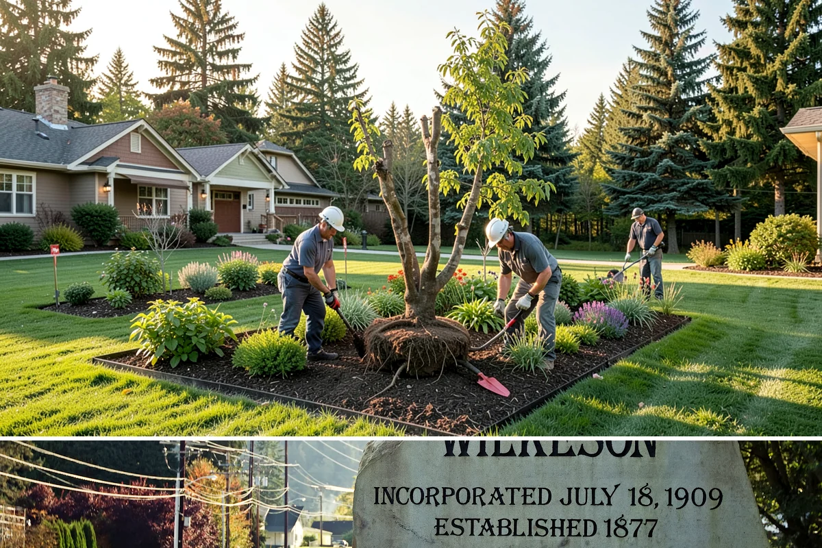Cedar Hedge Trimming in Wilkeson, Pierce County, WA - Trim in late spring after new growth hardens and again in early fall before the wet season and snow arrive.