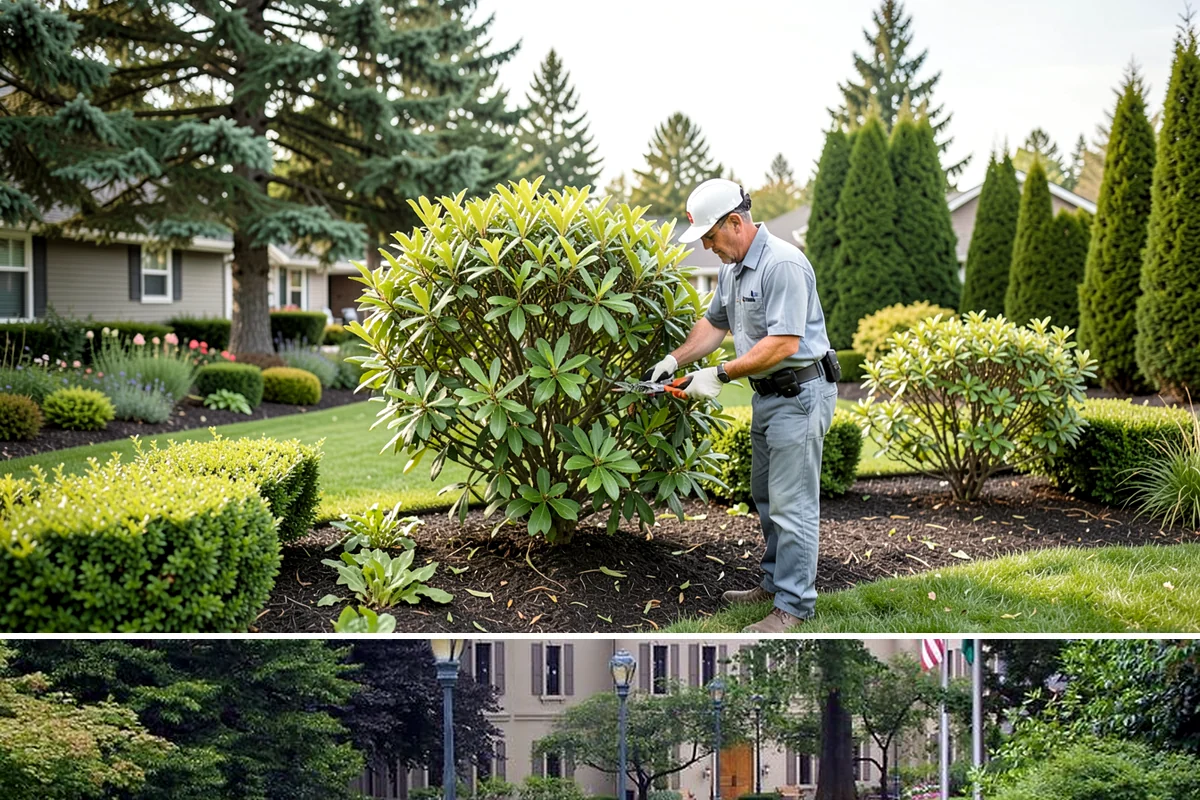 Cedar Hedge Trimming in Woodinville, King County, WA - Trim in late spring after new growth hardens and again in early fall before the wet season and snow arrive.