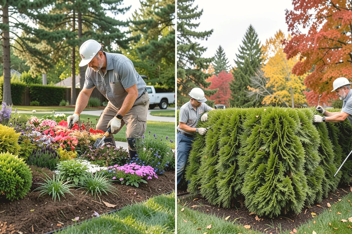 Cedar Hedge Trimming in Yarrow Point, King County, WA - Inspect for snow splay, inner dieback, and moss