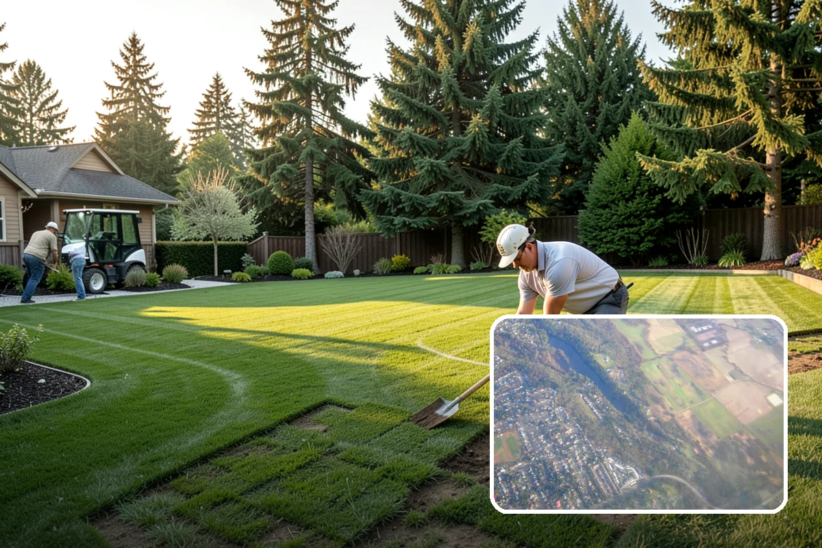 Cedar Mulch Installation in Algona, King County, WA - Long-lasting resistance to rot in wet PNW conditions