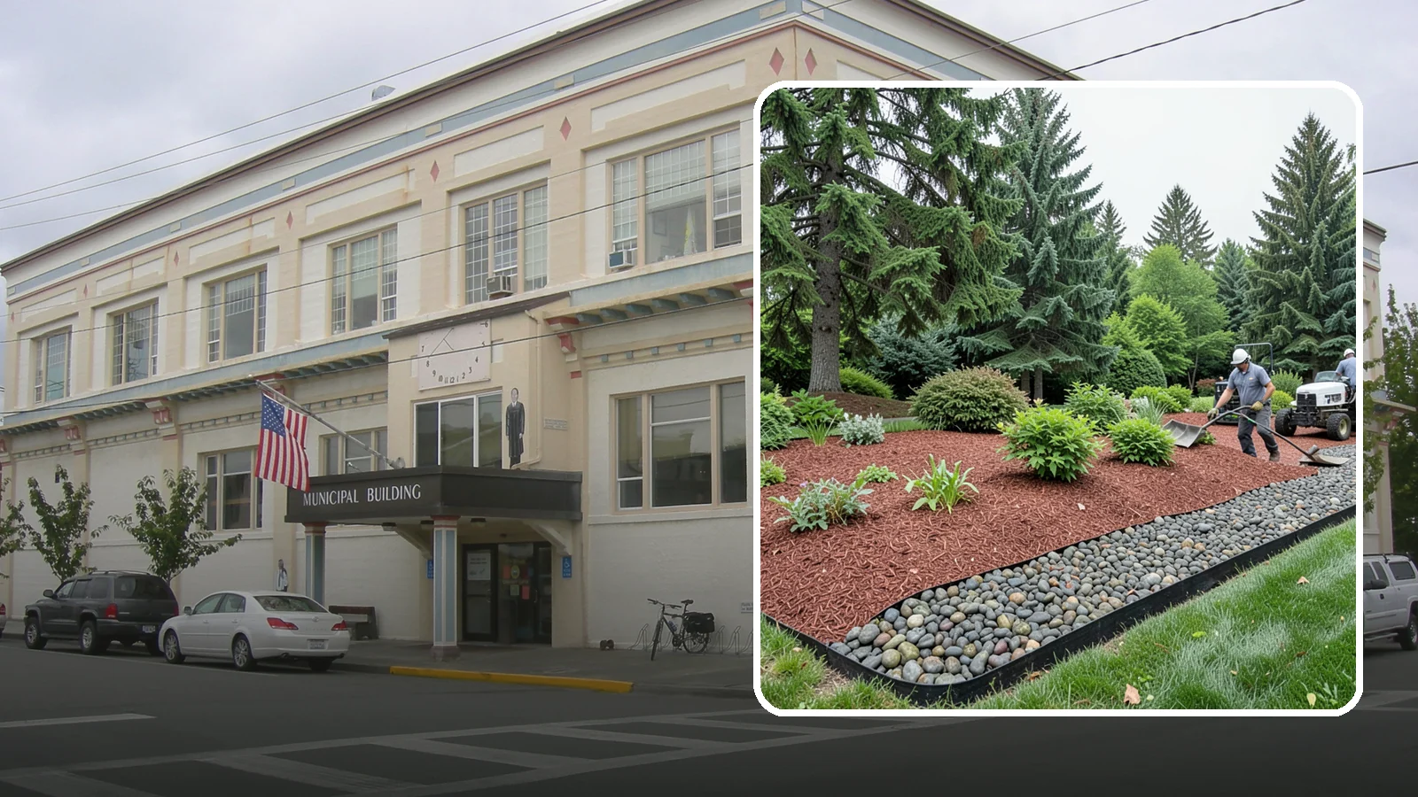 Cedar Mulch Installation in Anacortes, Skagit County, WA - We install aromatic Western red cedar mulch that resists decay and keeps Puget Sound beds tidy through the wet season.