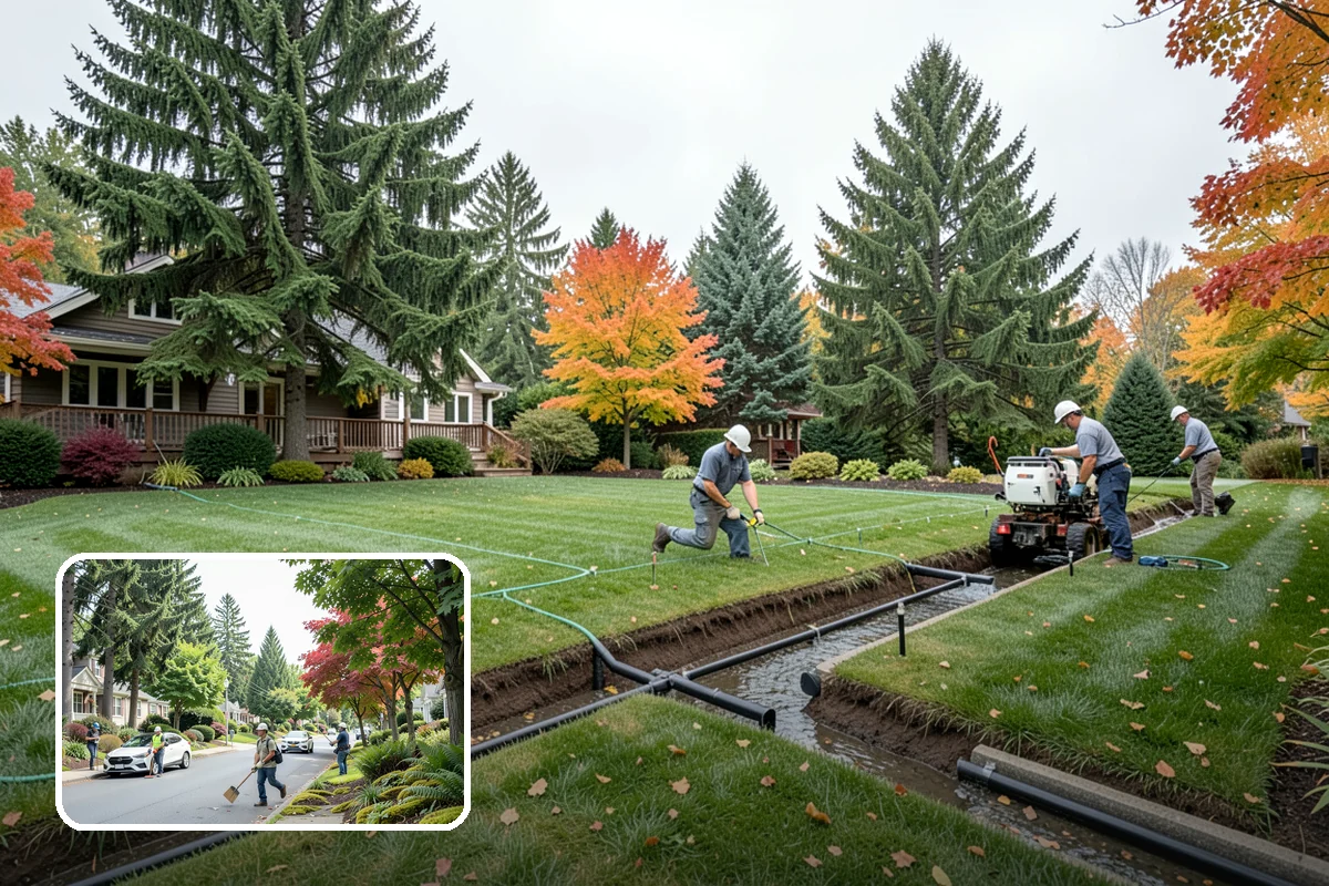 Cedar Mulch Installation in Beaux Arts Village, King County, WA - Long-lasting resistance to rot in wet PNW conditions