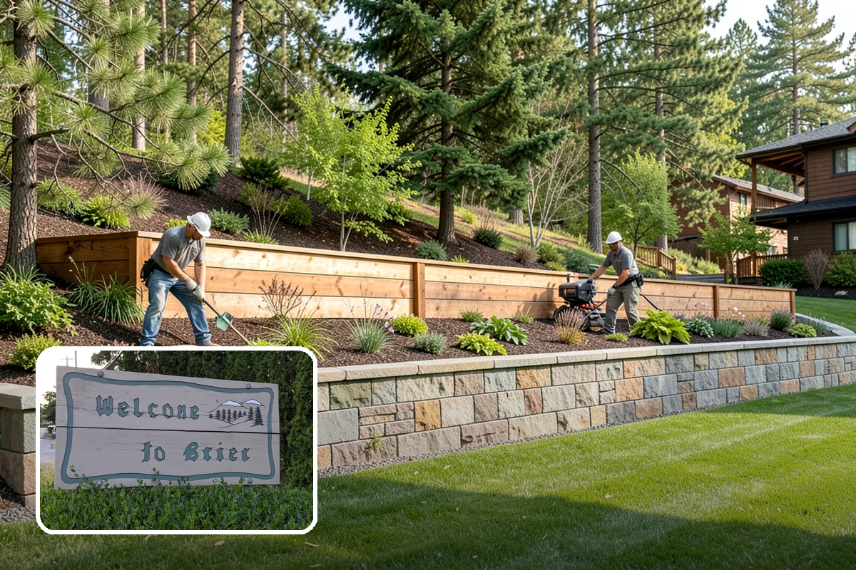 Cedar Mulch Installation in Brier, Snohomish County, WA - Long-lasting resistance to rot in wet PNW conditions