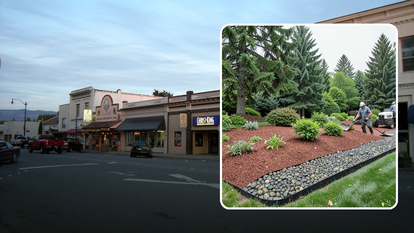 Cedar Mulch Installation in Burlington, Skagit County, WA - We install aromatic Western red cedar mulch that resists decay and keeps Puget Sound beds tidy through the wet season.