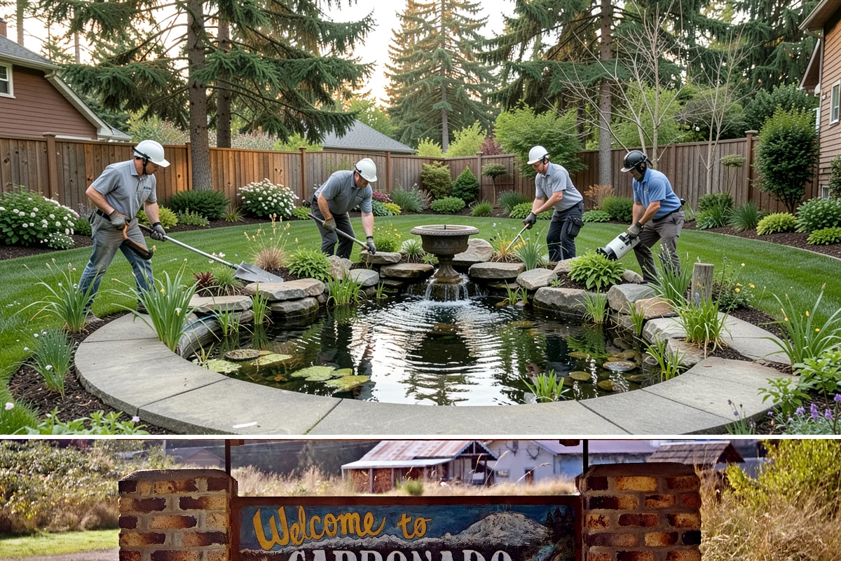 Cedar Mulch Installation in Carbonado, Pierce County, WA - Cedar is best refreshed in early spring before growth flushes or in fall to armor beds against winter rains, both ideal in our...