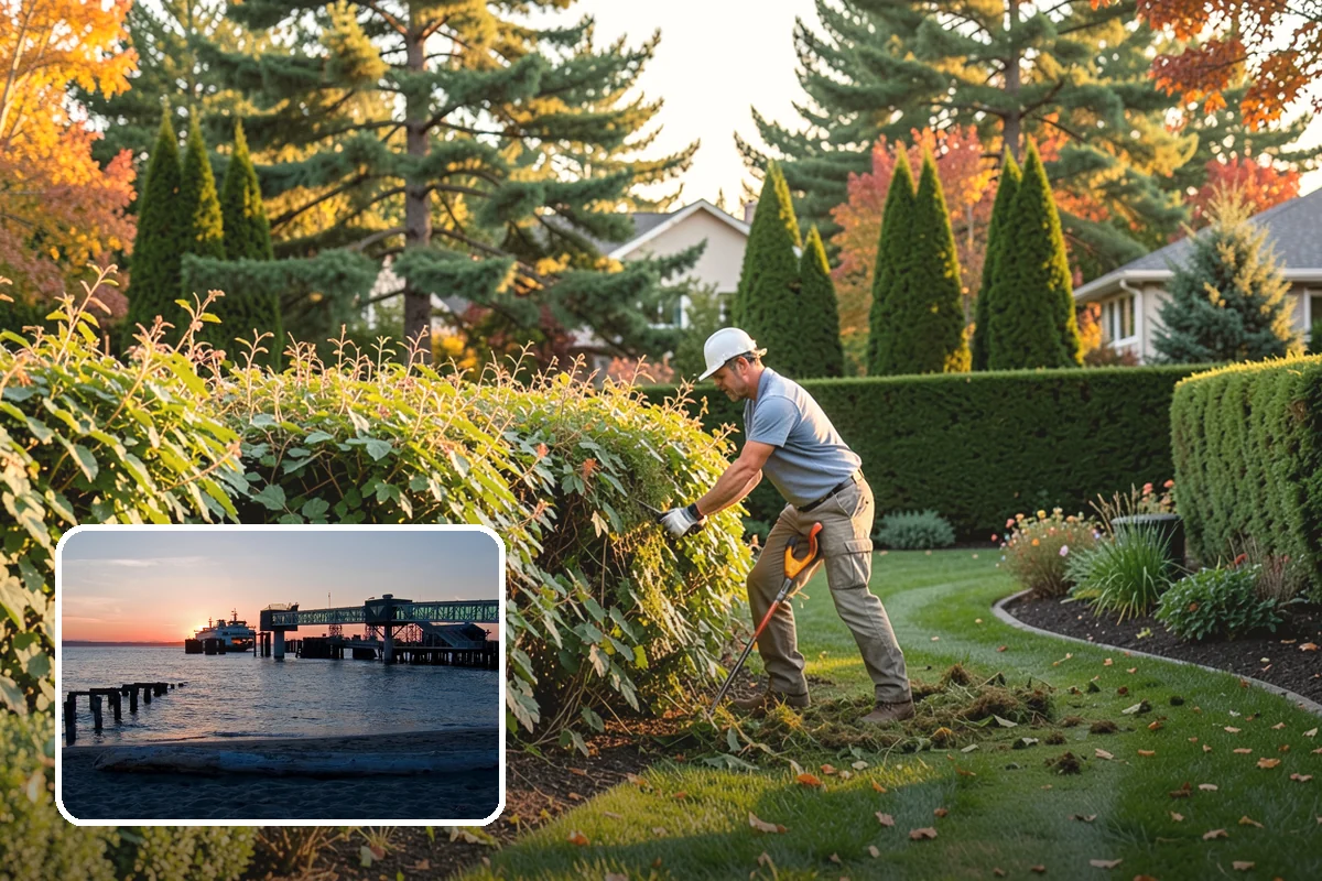 Cedar Mulch Installation in Edmonds, Snohomish County, WA - Long-lasting resistance to rot in wet PNW conditions