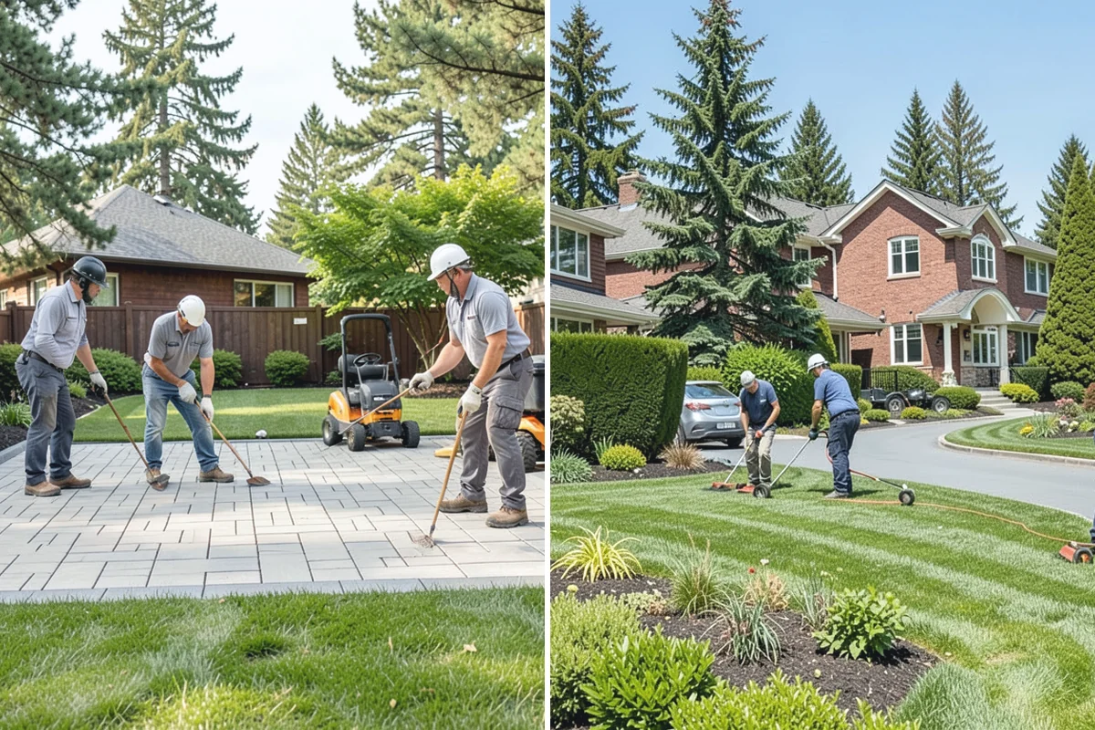 Cedar Mulch Installation in Gold Bar, Snohomish County, WA - Walk the property to measure bed square footage and note drainage and slope
