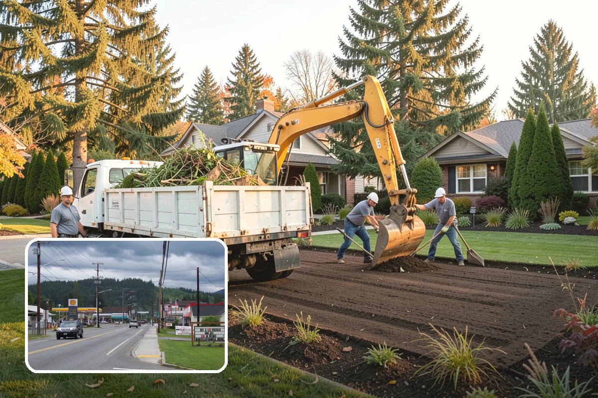 Cedar Mulch Installation in Granite Falls, Snohomish County, WA - Long-lasting resistance to rot in wet PNW conditions