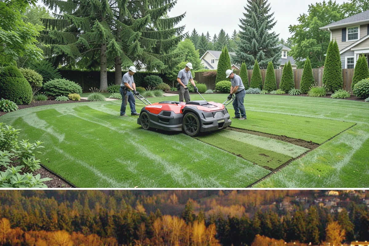 Cedar Mulch Installation in Kenmore, King County, WA - Cedar is best refreshed in early spring before growth flushes or in fall to armor beds against winter rains, both ideal in our...