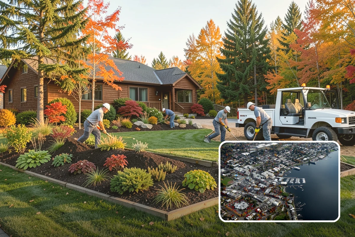 Cedar Mulch Installation in Kirkland, King County, WA - Long-lasting resistance to rot in wet PNW conditions