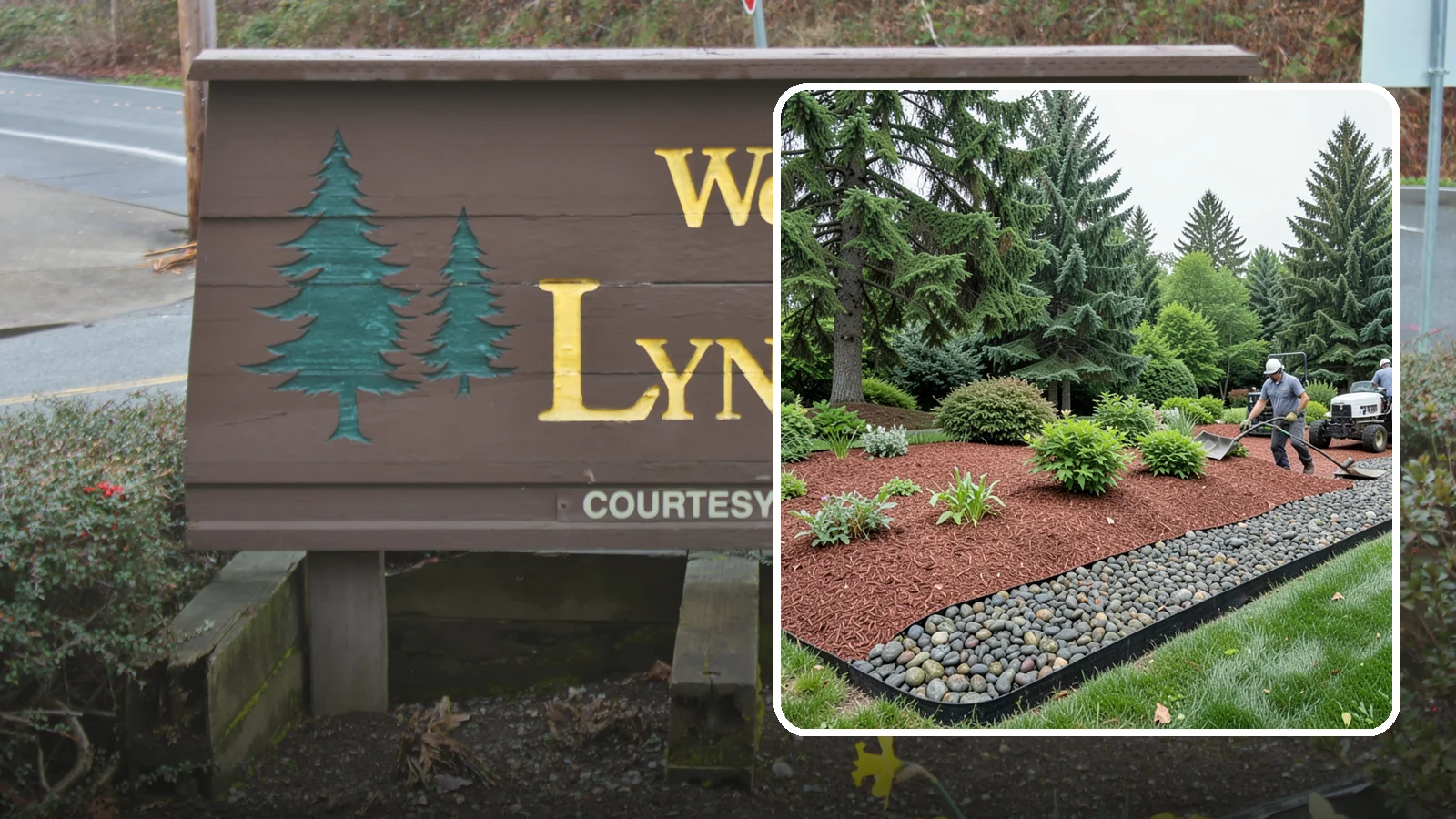 Cedar Mulch Installation in Lynnwood, Snohomish County, WA - We install aromatic Western red cedar mulch that resists decay and keeps Puget Sound beds tidy through the wet season.