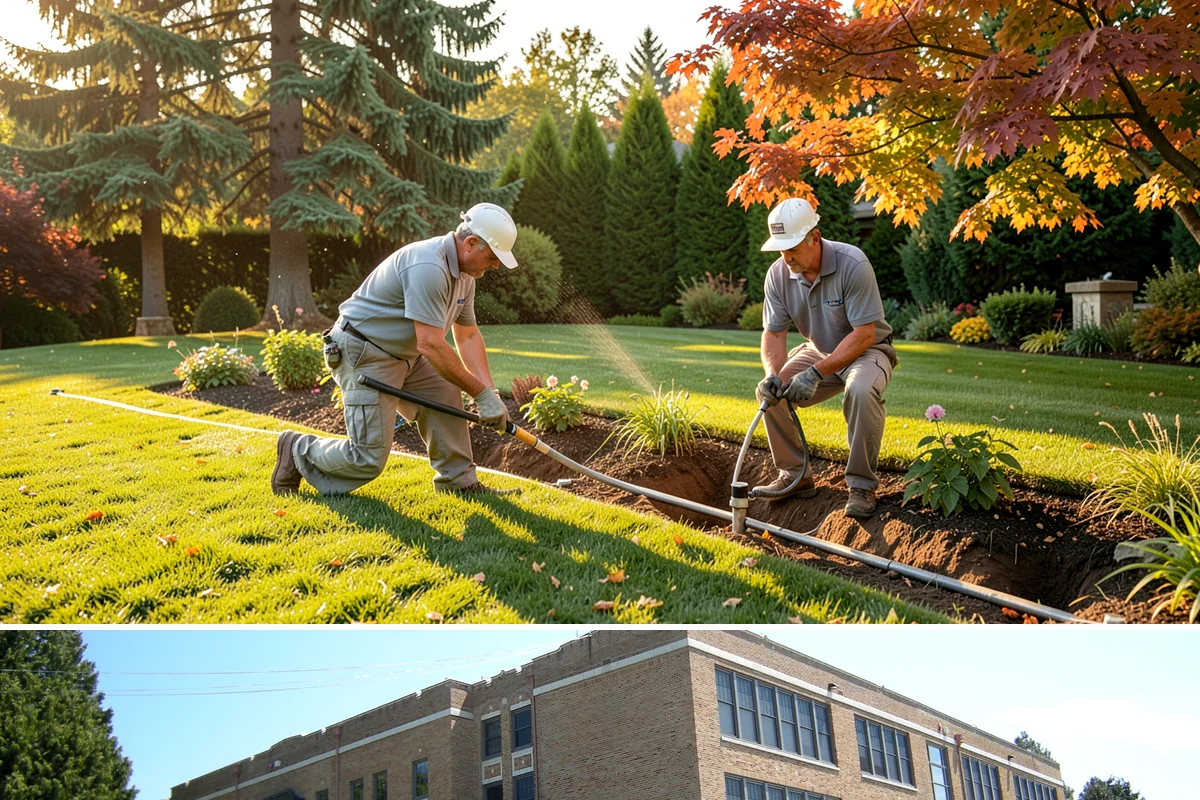 Cedar Mulch Installation in Maple Valley, King County, WA - Cedar is best refreshed in early spring before growth flushes or in fall to armor beds against winter rains, both ideal in our...